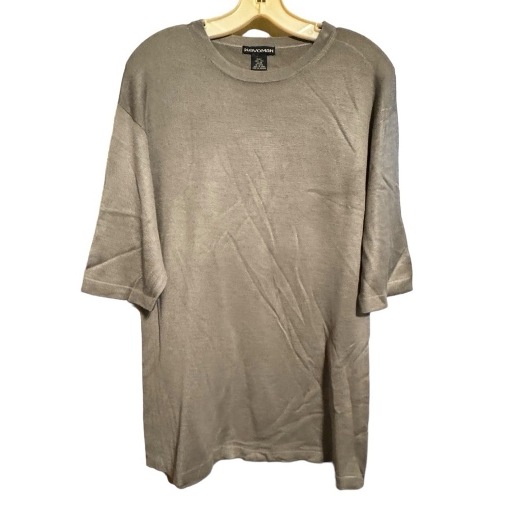 Vintage Kevoman Silk Sweater Shirt